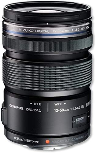 Olympus M. ZUIKO Digital ED 12-50mm F3.5-6. 3 Ez Lens V314040BU000-Međunarodna verzija