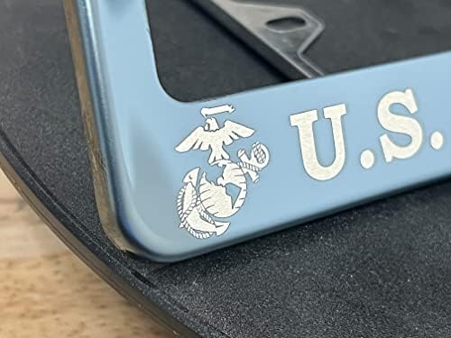 Waybeyondframe US Marine Corps Semper Fidelis USMC Logo Laserskih režijskih ploča sa metalnim