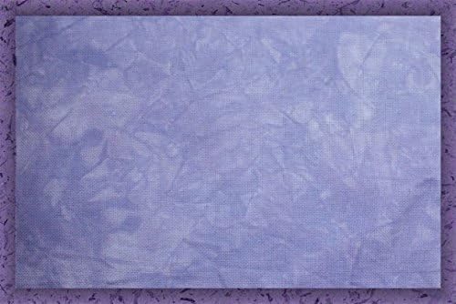 Ručno obojena 14 grofa Aida tkanina, Tkanina za ukrštene šavove - 17 x 20 - lijepa lavanda, ljubičasta