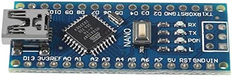 Aoicrie 3pcs nano v3.0 atmega328p CH340G 5V 16M mini USB ploče za razvoj ploče sa PIN-om zaglavlja na pin