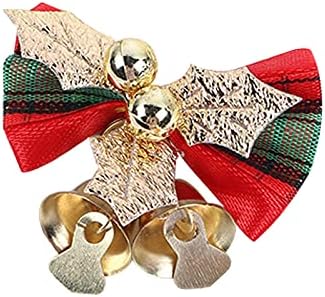 Ukrasi božićne zabave Xmas Decor Christmas Garland Bells Dodatna oprema Bow Box Dekoracije za Xmas Holiday Dekoracije za vjenčanje Dekor festivala