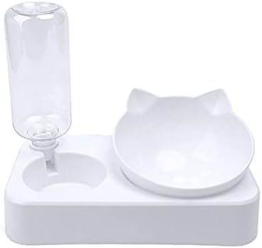 SLATIOM pet cats Bowl automatska hranilica za pseću hranu dozator vode za štene dvostruka Zdjela za pse podignute posude za suđe za Mačke Psi