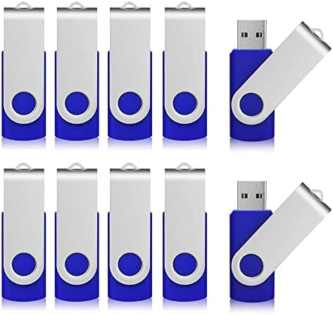 Aiibe 10 paketa 64GB USB fleš pogon 64 GB Flash Drive 64G USB 2.0 Memory Stick Thumb Drive
