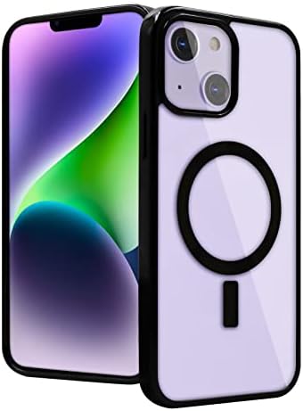 Jasilon Magnetic Clear Case za iPhone 14 Max Case 6.7 2022 izdanje [kompatibilno sa MagSafe Charger & baterija] [zaštita od pada] [uglovi koji apsorbuju udarce] zaštitni poklopac branika kućišta telefona