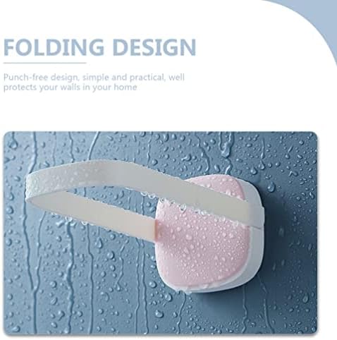 Zerodeko 2pcs plastični vješalicu za zaštitu ostataka vješalica za polaganje organizatora rublja organa za pranje prostora za pranje rublja kupatilo ružičasta