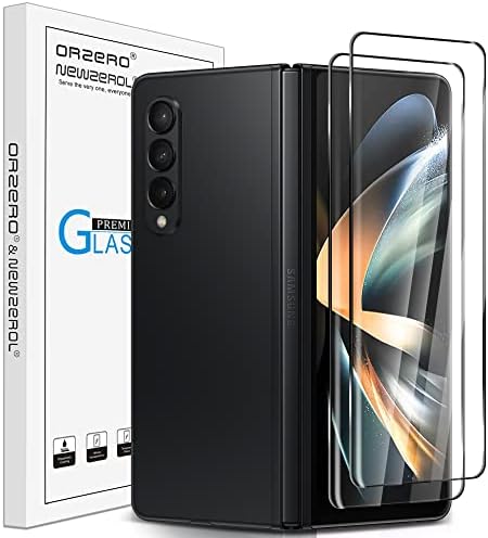 Orzero kompatibilan za Samsung Galaxy Z Fold 4 5G kaljeno staklo za zaštitu prednjeg ekrana , 9h visoke definicije bez mjehurića