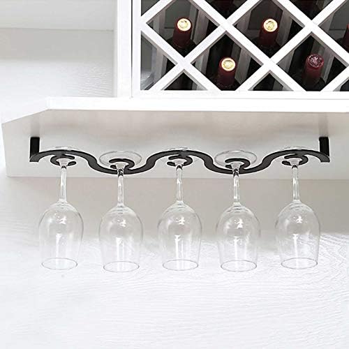 Omoons vinski nosači vinski boca stakleni stakleni stalak za vinski ormar ukras držač za vinski nosači vina viseći čaše nosače