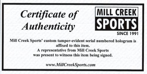 Steve Largent sa autogramom Seattle Seahawks amp Speed kaciga pune veličine HOF 95 MCS Holo zaliha 161491-NFL