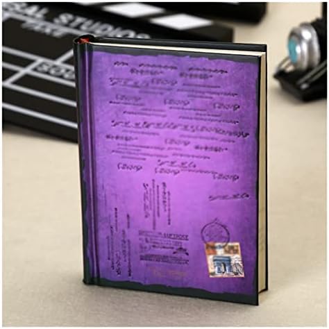 YFQHDD Retro Hardcever Papir Notebook Vintage Osobni dnevnik Časopis Agenda Planer dopisnica Pokloni
