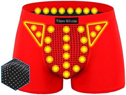 Xsion Muška zdravstvena zaštita Donje rublje Magnetska terapija U-torbica Boxer Gatches Unutarnja hlače Poboljšanje muške snage 3-pakete