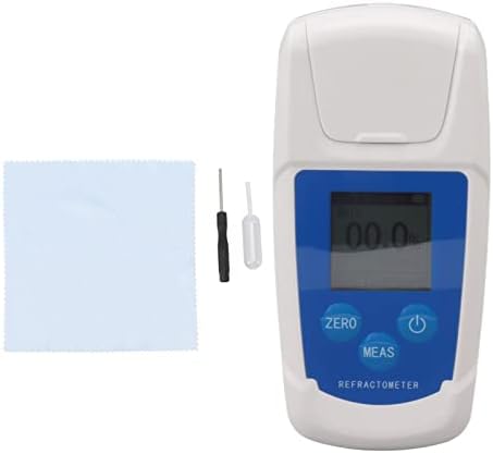 Emoshayoga Brix Meter, Brix refraktometar 3 Datas Prikaz 0-55% Funkcija kompenzacije temperature Visoka tačnost za sadržaj šećera za voće za piće