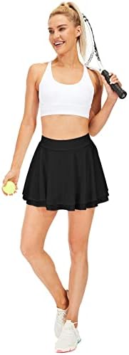 Toumett ženske suknje za tenis Lagano nagle atletske Skortove sportski golf trče mini suknja sa džepovima i šorc ...