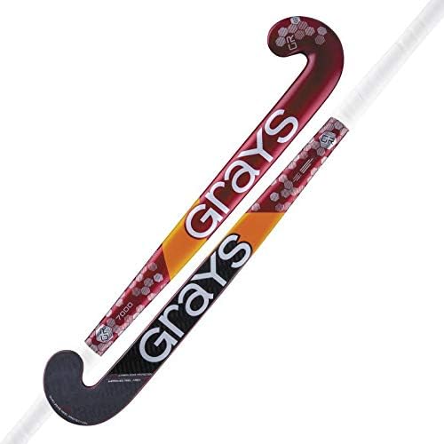 GRAYS GR7000 Jumbow Maxi Junior Hockey Stick-crvena & amp; srebro-novo za 2020/2021