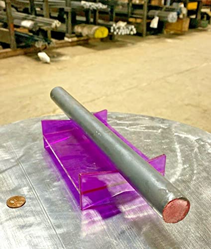 DATGSTORE 1045 Hot Rolled Steel Round, Bar, štap 1 prečnik x 12 U dugoj ideji za DIY zanate, građevinarstvo, proizvodnju i vazduhoplovnu industriju