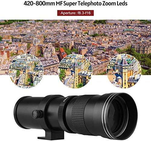 Xixian kamera MF Super telefoto Zoom objektiv F / 8.3-16 420-800mm T2 nosač sa AI-mount adapter prstenom