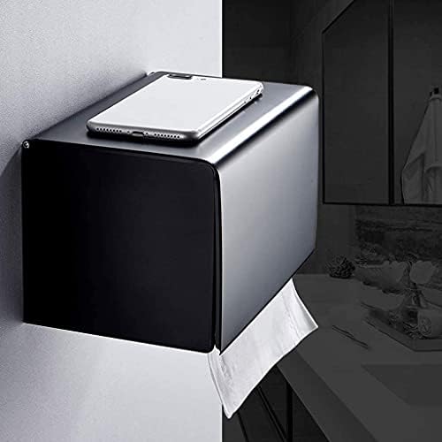 ZLDXDP Shan WC držač papira, kutija za pohranu tkiva za toaletu, regal za pohranu papira, multifunkcionalna polica, zidna kutija za tkivo