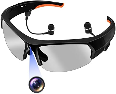 Eovas naočale kamere HD1080p Bluetooth naočale sa sunčanim naočalama za sunčanje Nosivi pametni naočale