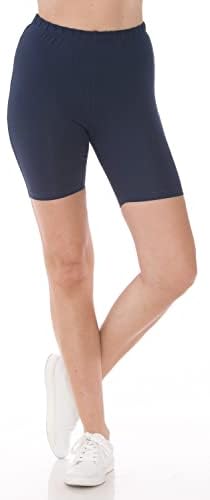 AH JOEAH ženske biciklističke kratke hlače-rastezljivi elastični struk 7-inčni unutrašnji šav osnovne