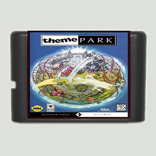 Theme Park 16 bitna MD kartica za Sega Mega Drive za Genesis-Pal-J