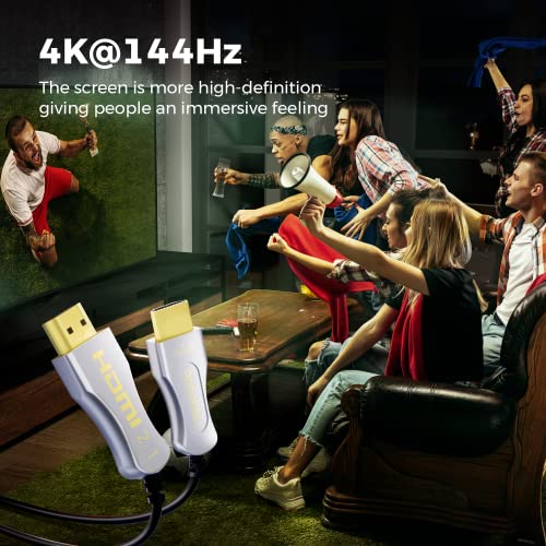Opcables optic HDMI 2.1 Kablovski brzi 48Gbps podržava 8k @ 60Hz 4K @ 120Hz YUV 4: 4: 4 HDR 4: 4: