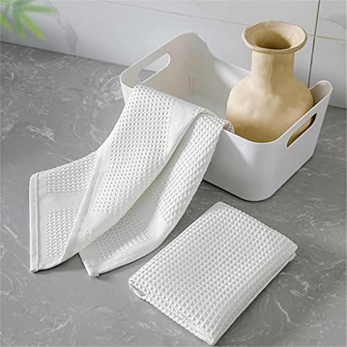 Miaohy 5pcs mikrovlaknog posuđa za pribor za poliranje platna bijela specijalno posuđe suhi ručnik za čišćenje