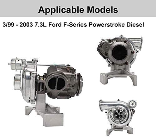 Nadogradnja ventila Spelab EBP TURBO pijedestal i ispušni smještaj za Ford 7.3L PowerStroke 1999.5-2003