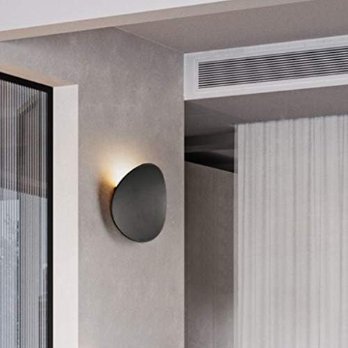 Iuljh minimalistička zidna svjetiljka, crni dizajn balkon trijem TV pozadina zidna svjetiljka,
