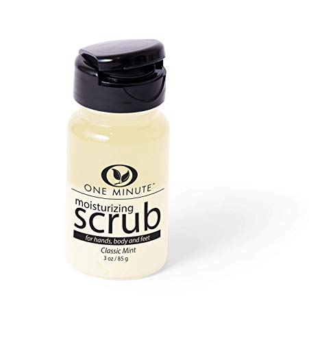 One Minute manikura-hidratantna Sol Scrub-3 oz-profesionalno formulirana za piling, obnavljanje & amp; vlaži kožu-poboljšana botaničkim uljima & amp; prirodne morske soli