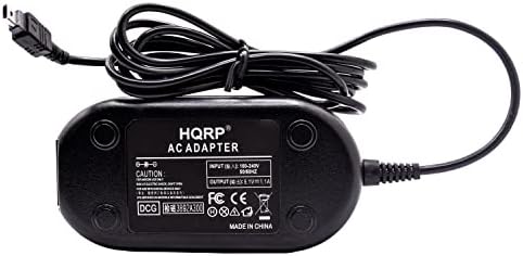 HQRP AC adapter kompatibilan sa Panasonic DMW-AC5 DMC-FS20 DMC-FS3 DMC-FS5 DMC-FX10 DMC-FX12 DMC-FX30 DMC-FX33 DMC-FX35 DMC-FX50 LUMIX digitalni fotoaparat Adapter za napajanje DMW-AC5PP