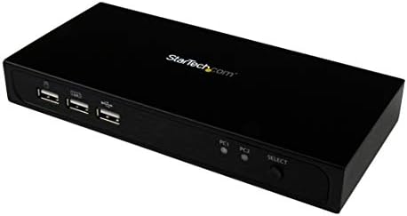 StarTech.com SV231DPU2 2-port DisplayPort KVM prekidač sa ugrađenim USB 2.0 čvorištem-podržava 4K video