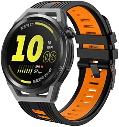 Kappde Silikonske trake za Suunto 9 Peak Sport Smart Watch Prozračiva za Yamay SW022 Zamjenski bend 22 mm narukvica