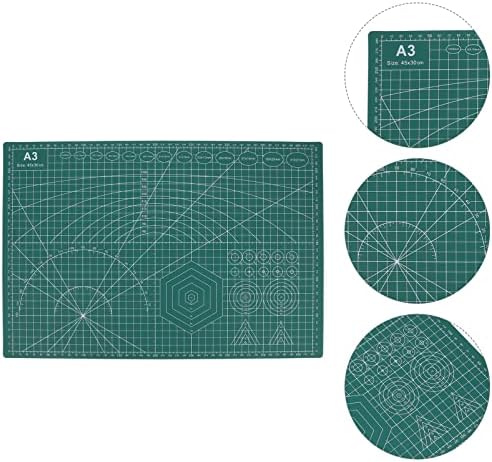 Seemoon secping blok self-reznica A3 Dvostruka bočna rotaciona ploča za rezanje za plovu tkanine quilting šipka za šivanje scrapkirne umjetnosti hobički dekor daska za sjeckanje