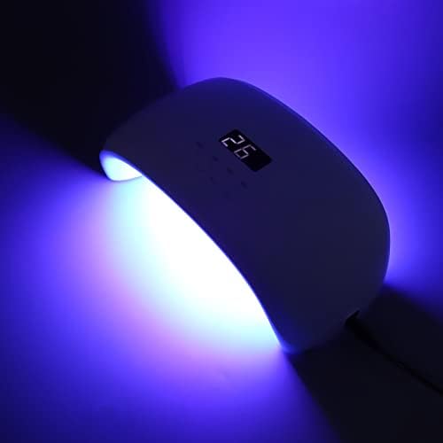 UV LED lampa za nokte sušilica laka za nokte 100 - 240V US Plug LED 21kom svetlosni čipovi UV lampa za nokte 180 stepeni zračenje za lakove za nokte