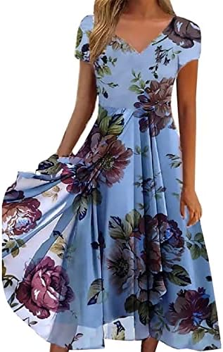 Miashui Rayon Ljetna haljina Ženska haljina Ležerne prilike moda Moda Pletena patchwork Ženska haljina