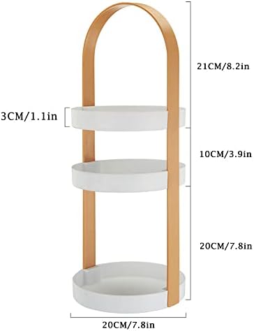 Fizzoqi moderni minimalistički višeslojni stalak za skladištenje kupaonica spavaća soba za skladištu za skladištenje