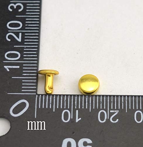 Wuuycoky Zlatni dvostruki kap za čišćenje Chessman Metalni nosač 8 mm i post 10 mm pakovanje od 300