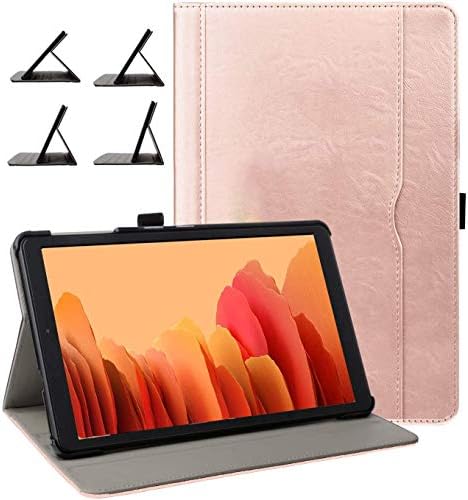 ZoneFoker Samsung Galaxy Tab A7 10,4 2020 Kućica za pregled FOLIO futrola za pregledu sa držačem za olovke za Galaxy Tab A 7 10.4 SM-T505 / T507 za djevojčice za djevojke ružičasto ružičasto
