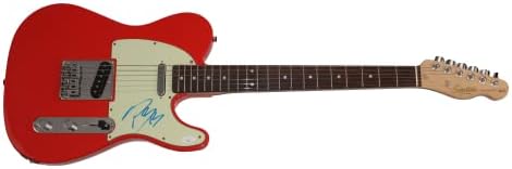 POST MALONE potpisan autogram Puna veličina red Fender TELECASTER električna gitara B W / James SPENCE autentifikacija
