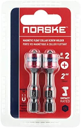 Norske Tools Nibci330 magnetic Float Collar Screw Holder No. 2 SQ Impact nominalno za upotrebu u teškim uslovima