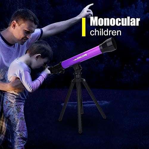 Raxinbang teleskopi teleskop za djecu početnike, putni opseg, opremljen izmjenjivim Okularima 20X, 40X, 60X, prijenosni putni teleskop sa stativom, Najbolji poklon za djecu