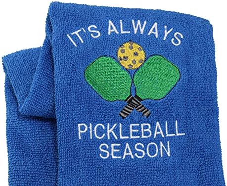 LEVLO Pickleball sports Lovers Gift It's Always Pickleball Season ručnici Božić Matura pokloni rođendanski