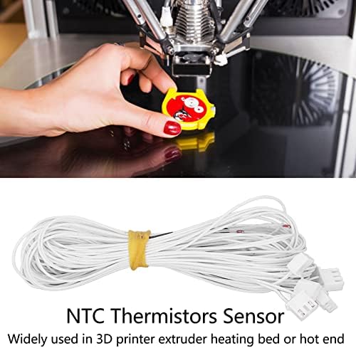 5pcs NTC 3950 100K termistor temperaturni senzorski izolacija 3D pisač termistori senzorski senzor