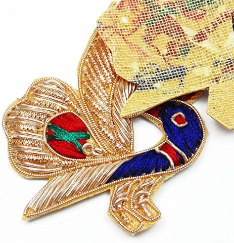 Dekorativni paunski flasteri Multicolor Indian Applique za izradu šivanja 1 par