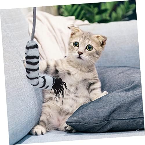 Anoily Pet Cat Teaser igračka punjena lopova plišana igračka Catnep Riblji igračke PET interaktivni ribolov