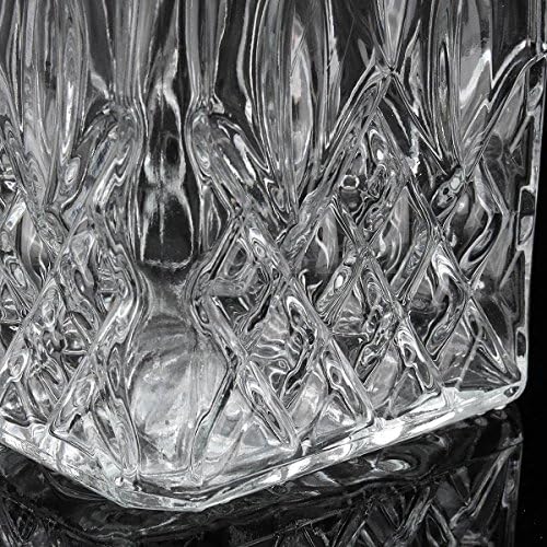 Okokmall US - Vintage Glass Decanter alkohol viski kristalni boci vinski čep za vinout