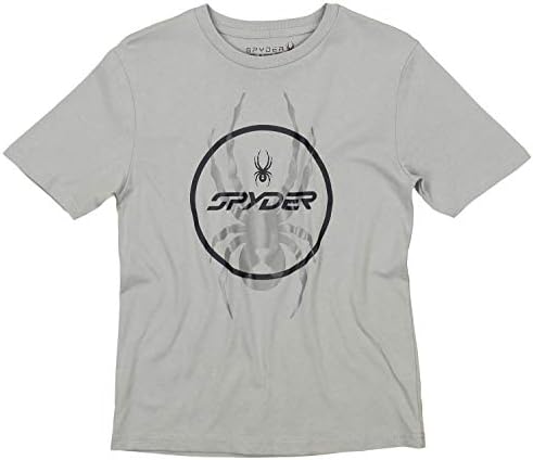 Spyder Youth Boys Atletski kratki rukav Grafička pamučna majica