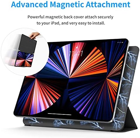 Bokeer magnetska futrola za iPad Pro 12.9 5. Gen 2021 / iPad Pro 12.9 2020 i 2018, pametna magnetska