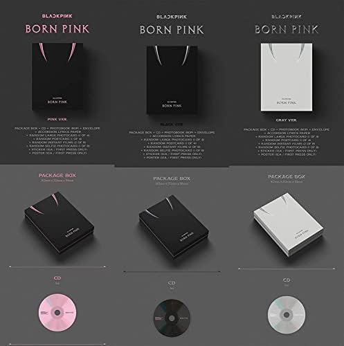Dreams Black Pink - Rođen Pink [Box Set verzija] Drugi album + preklopljeni poster [korejsko izdanje], YGP0181