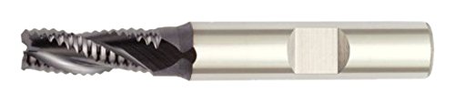WIDIA Hanita 660616006LW 6606 GP hrapavi / završni završni mlin, 0.35 mm Chamfer, 16 mm rezni prečnik, HSS-kobalt, TiAlN premaz, RH rez, Weldon, 4-flauta