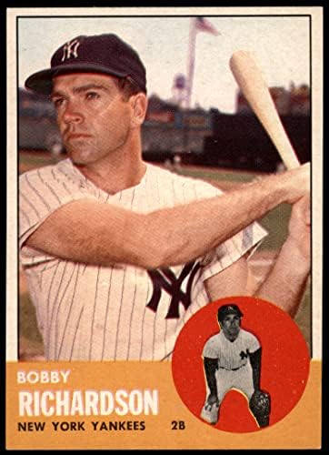1963. TOPPS 420 Bobby Richardson New York Yankees NM Yankees